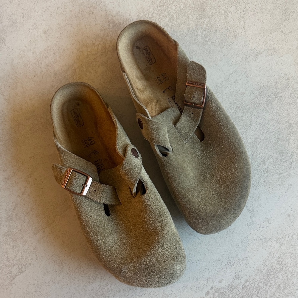 Birkenstock Boston Soft Footbed